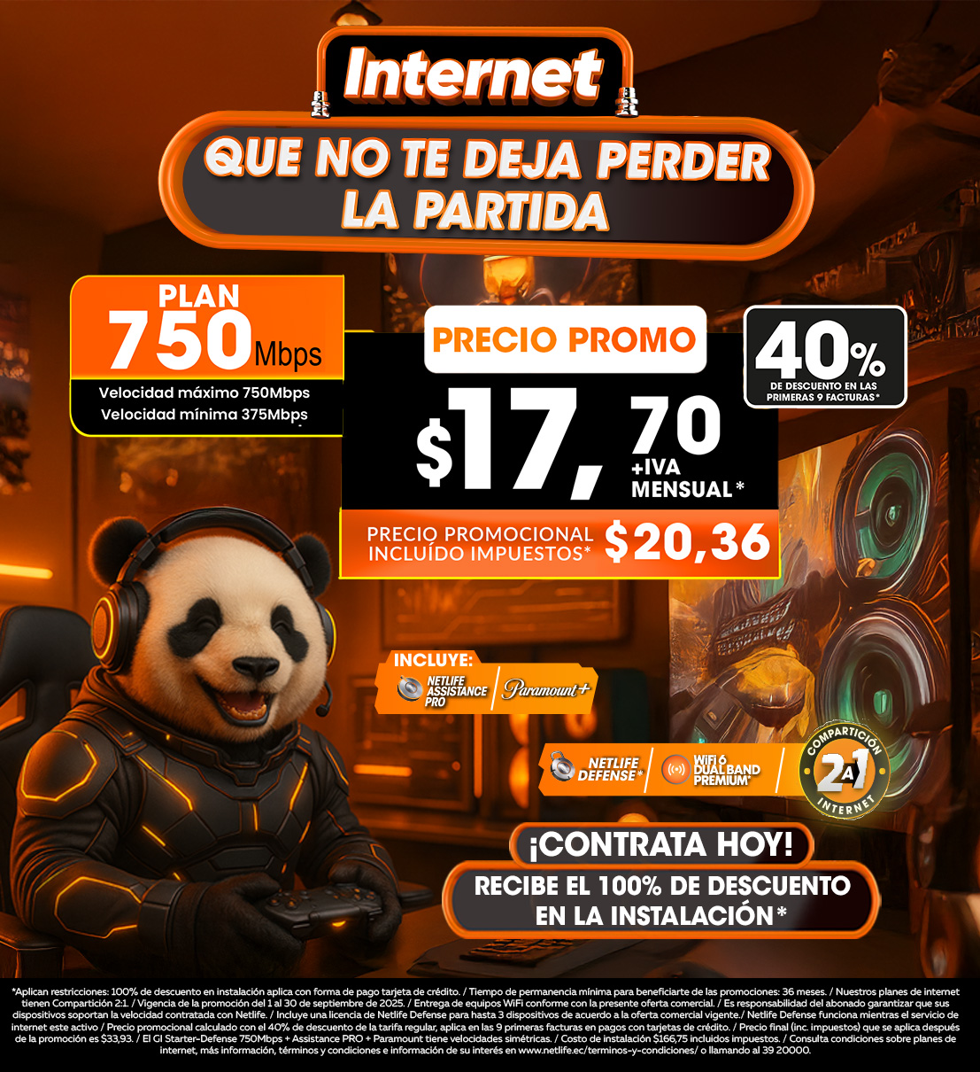 Netlife internet
